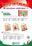 JJG 2022 Winter Christmas Handle Bag