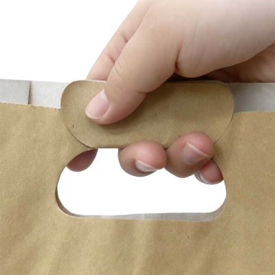 Double-Layer Die-Cut Handle Paper Bag