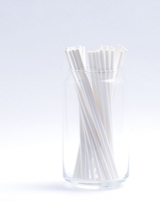 White Paper straw