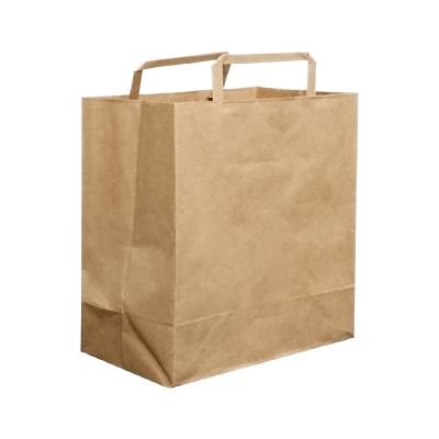 Flat Handle Grocery Bags