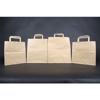 Flat Handle Grocery Bags