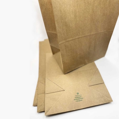 Recycled Kraft Grocery Bags