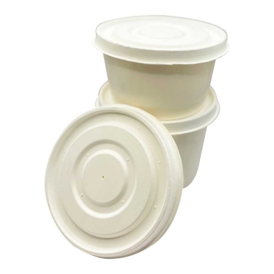 Molded Pulp Soup Cup Lid