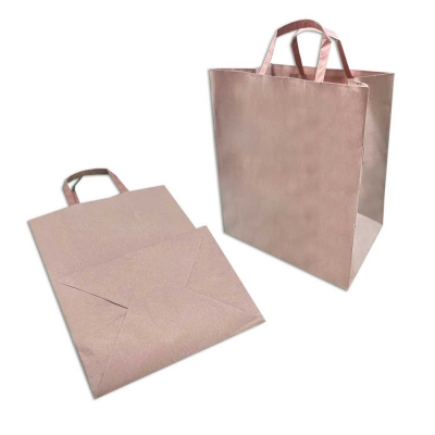 Recycled Kraft Flat handle Sacks